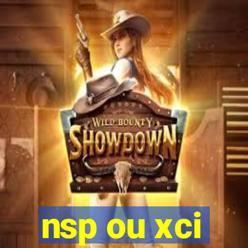 nsp ou xci